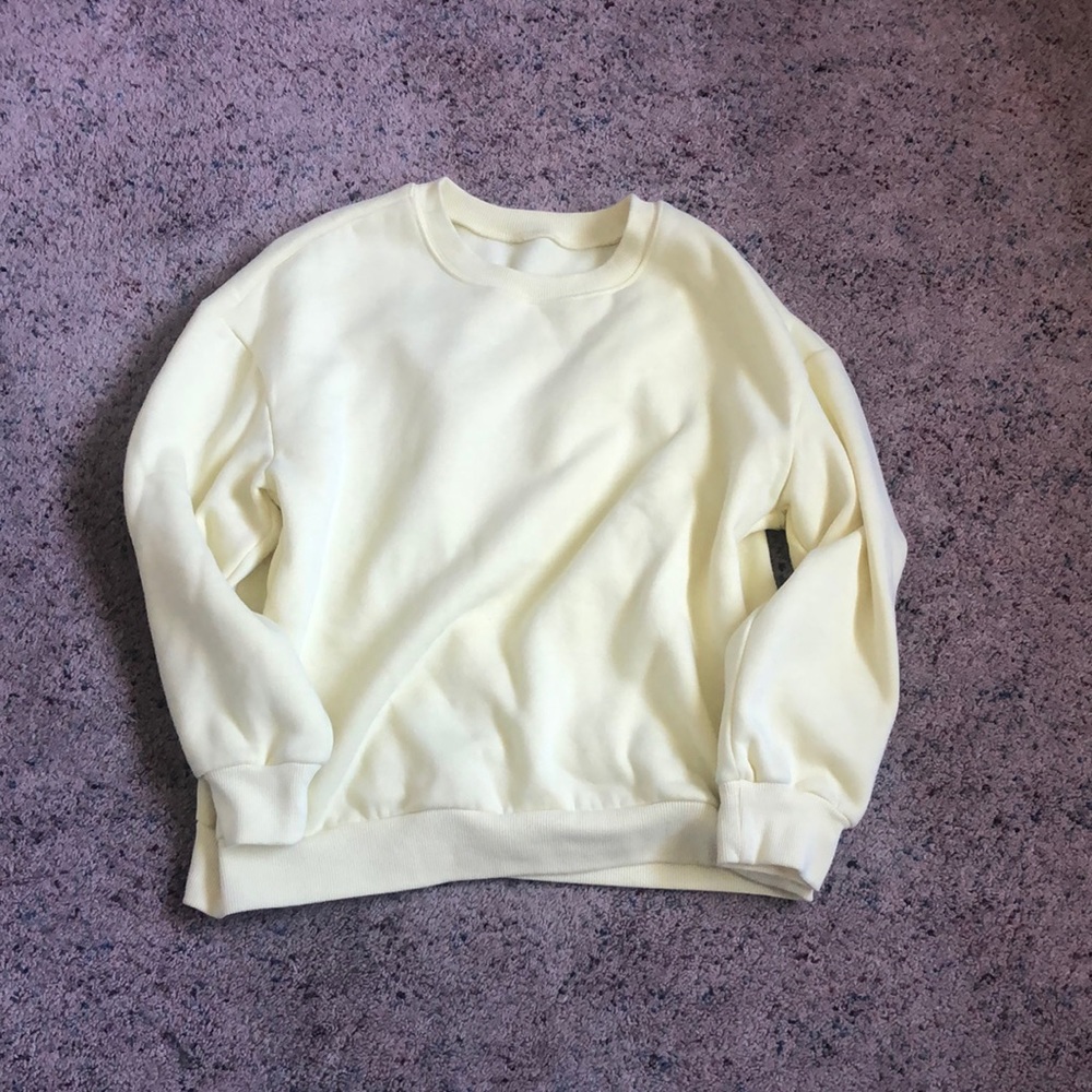 Yellow sweater